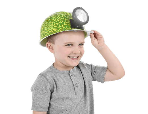 Toy Miner's Helmets